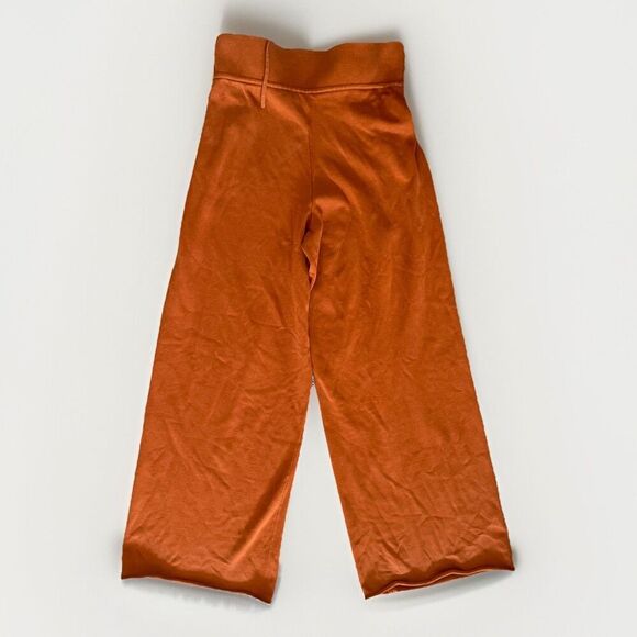 Athleta Pants Alicia Keys Womens XS Orange Intention Wide Leg Pull On *READ* - Picture 4 of 14